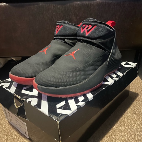 Jordan Why Not Zero.1 - All White - Black & Red - Picture 2 of 8